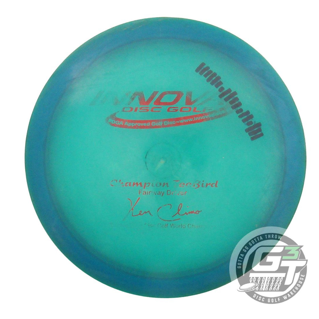 USED Innova Champion Teebird 167g Blue Red Foil PFN Fairway Driver Golf Disc