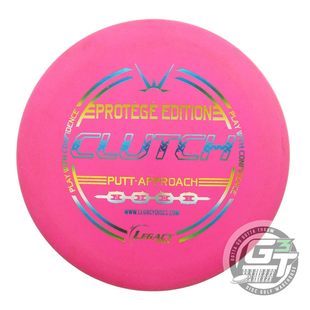 USED Legacy Discs Protege Clutch 173g Pink Sunrise Foil Putter Golf Disc