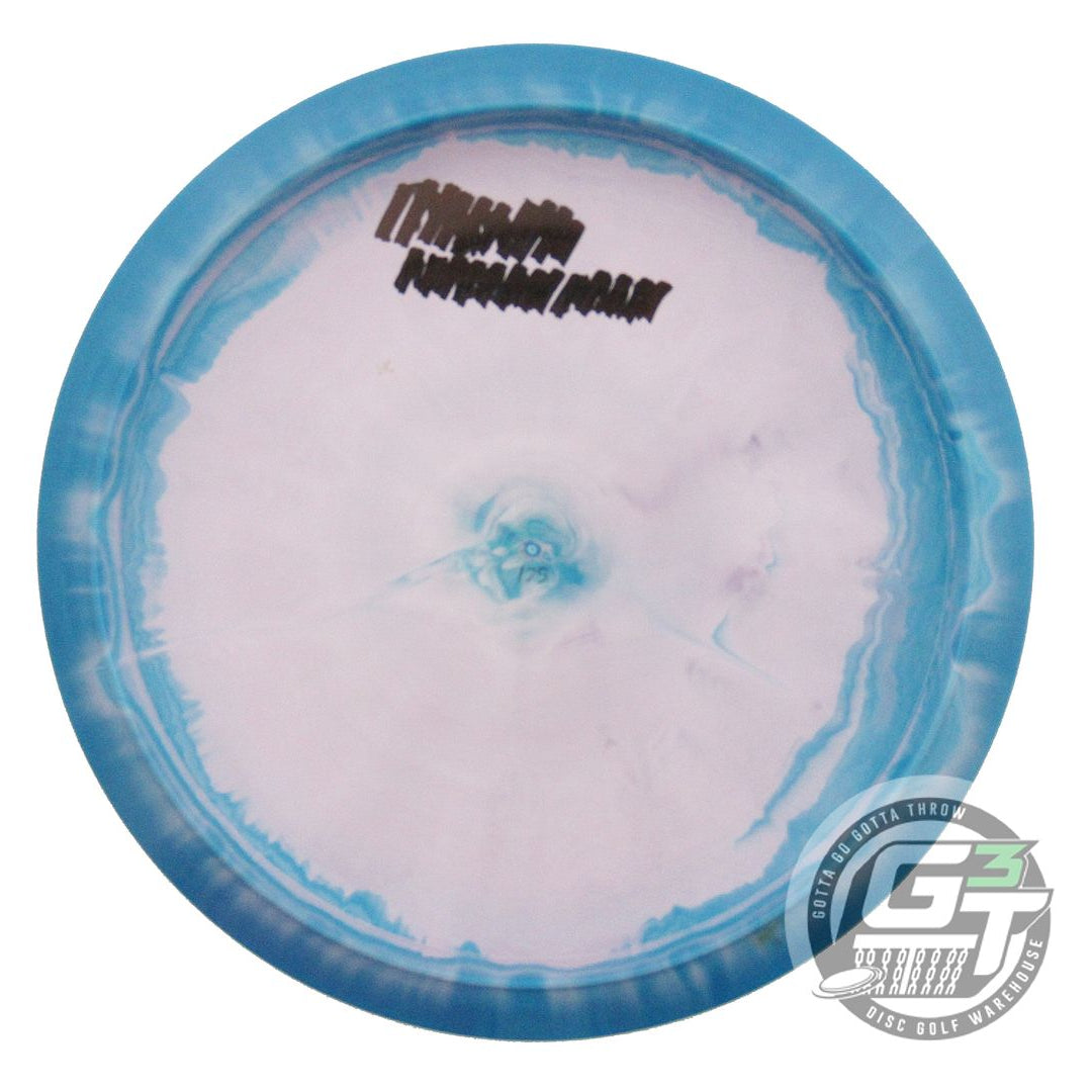 USED Discraft ESP Nuke SS 175g Blue-Pink Miami Foil Distance Driver Golf Disc