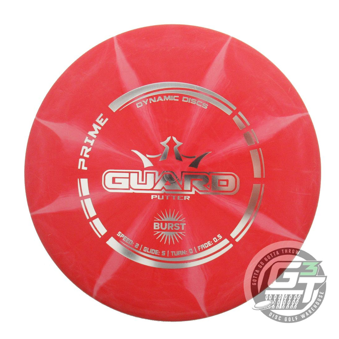 Dynamic Discs Prime Burst Guard Putter Golf Disc (Individually Listed)