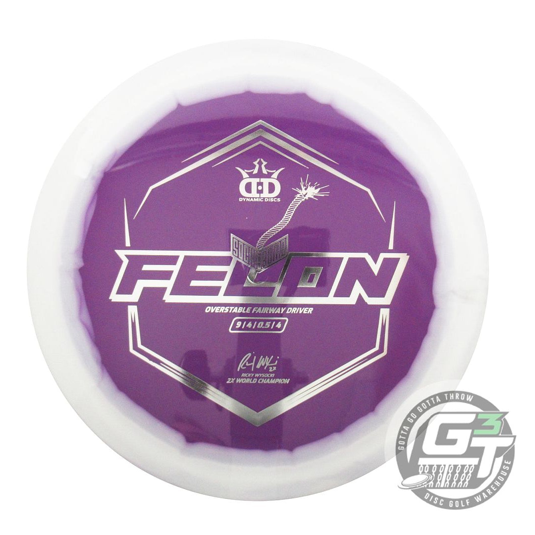 Dynamic Discs Limited Edition Ricky Wysocki Ignite Stamp V1 Supreme Orbit Sockibomb Felon Fairway Driver Golf Disc (Individually Listed)