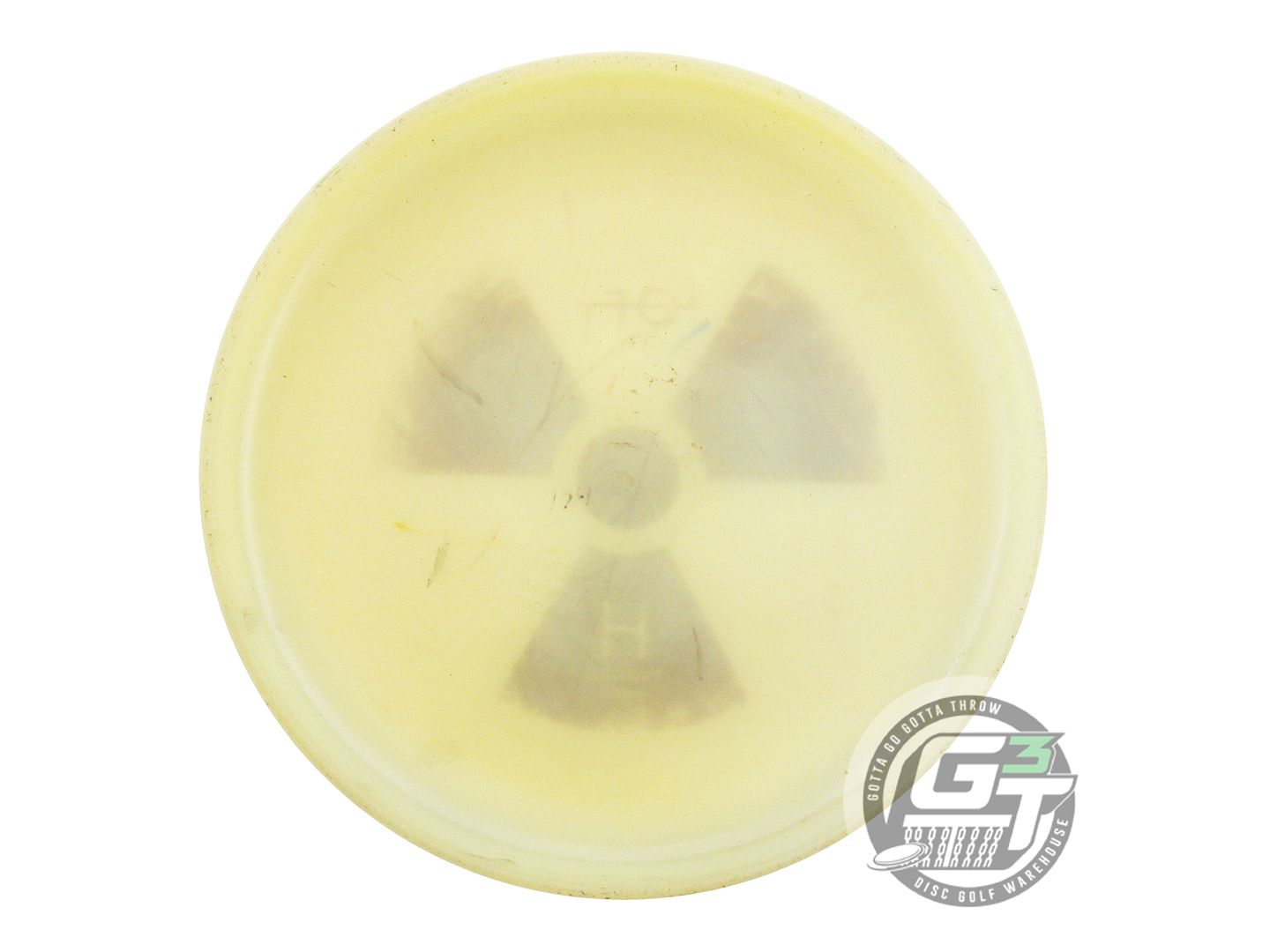 USED Loft Discs Gamma Solid Glow Hydrogen 174g Gold Foil Midrange Golf Disc