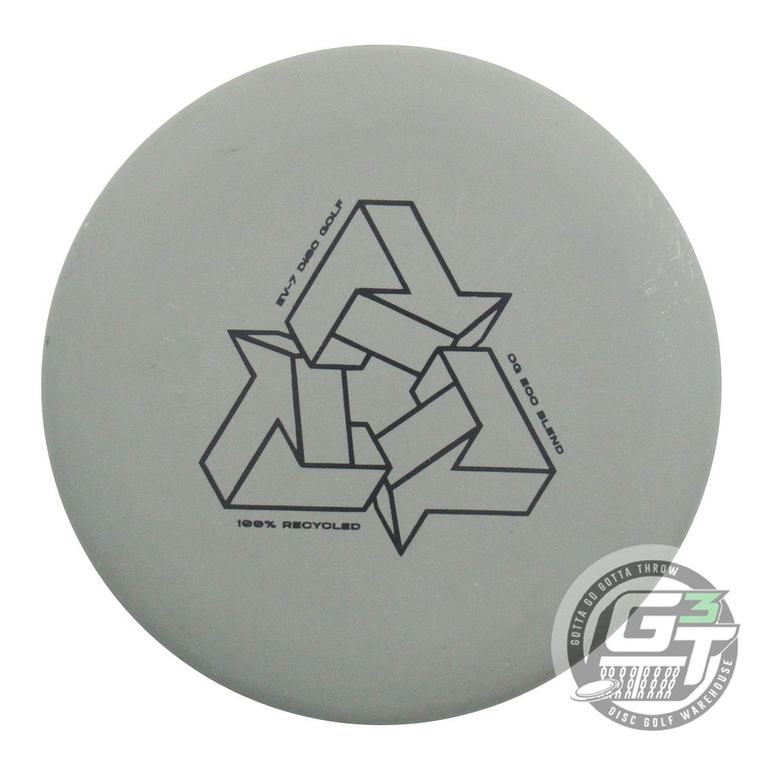 USED EV-7 OG Eco Blend Penrose 175g Gray Black Stamp A Putter Golf Disc