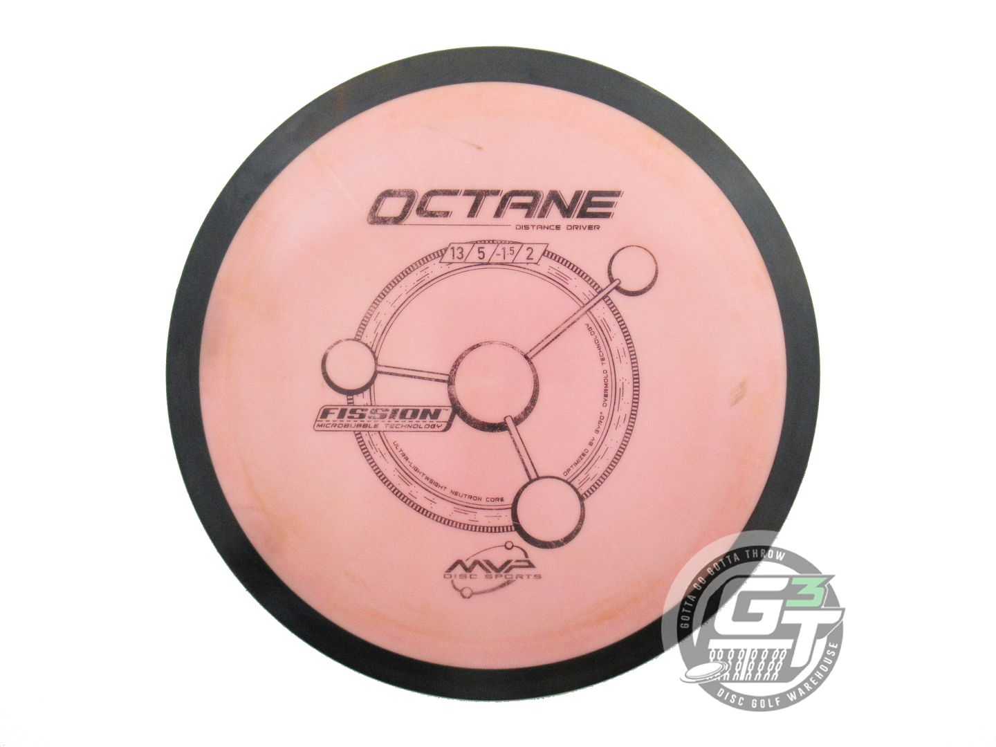 USED MVP Disc Sports Fission Octane 156g Pink Distance Driver Golf Disc