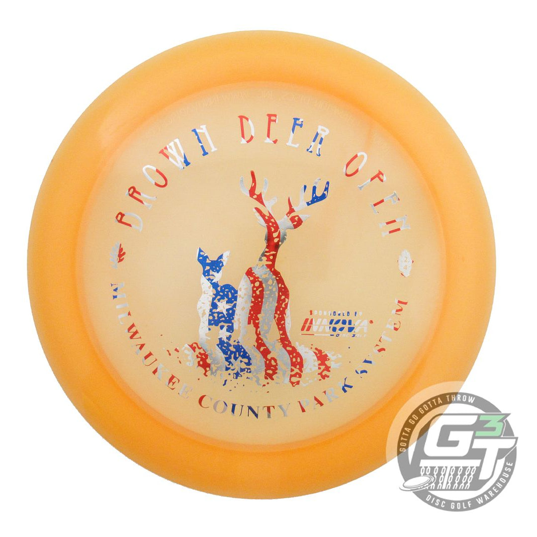 USED Innova Champion Katana 175g Peach Flag Foil Distance Driver Golf Disc