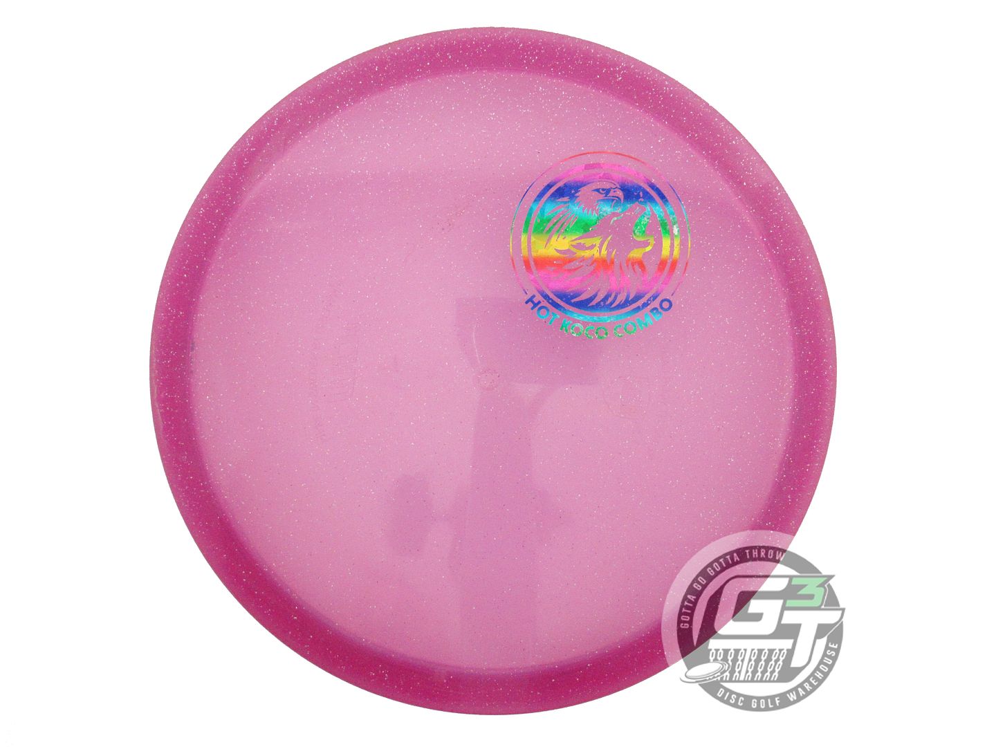 USED DiscMania C-Line MD3 177g Magenta Rainbow Shatter Foil Midrange Golf Disc