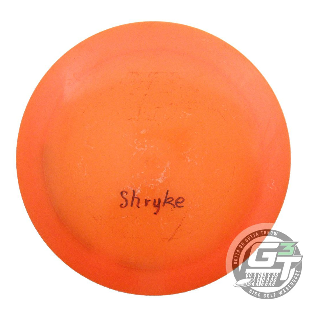 USED Innova Champion Shryke 171g Orange Wiped Stamp Distance Driver Golf Disc