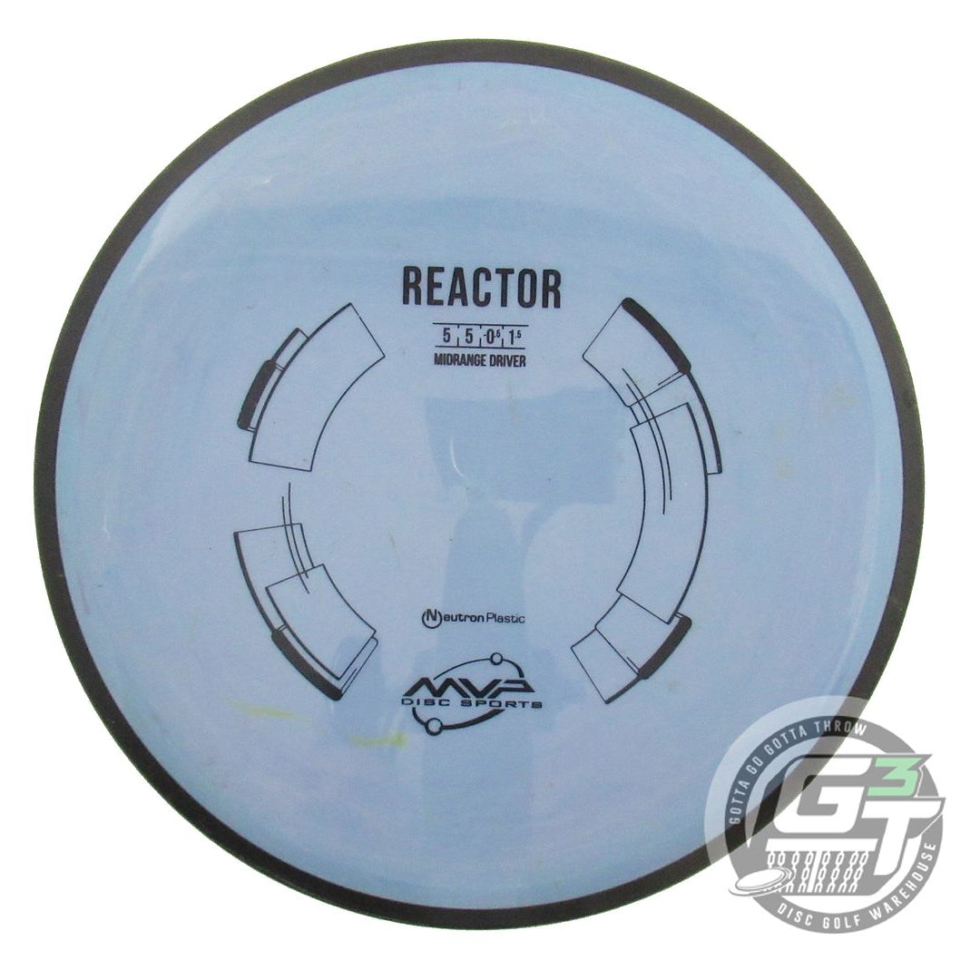 USED MVP Disc Sports Neutron Reactor 175g Lt. Blue Midrange Golf Disc
