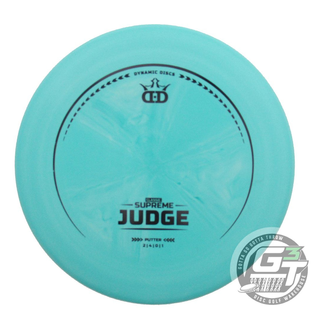 Dynamic Discs Classic Supreme Judge Putter Golf Disc (Individually Listed)