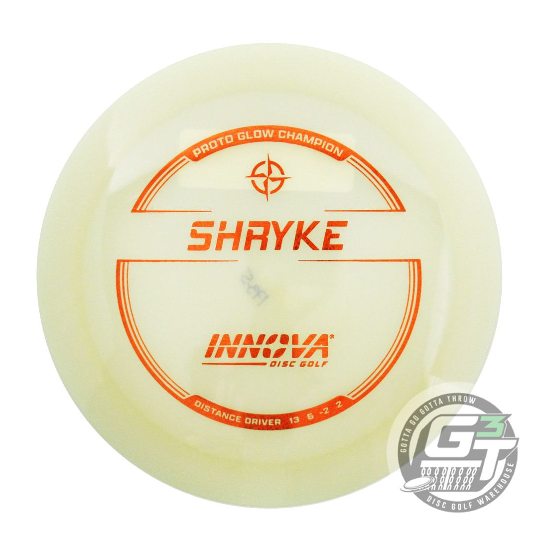 Innova Proto Glow Champion Shryke Distance Driver Golf Disc (Individually Listed) - Gotta Go Gotta Throw