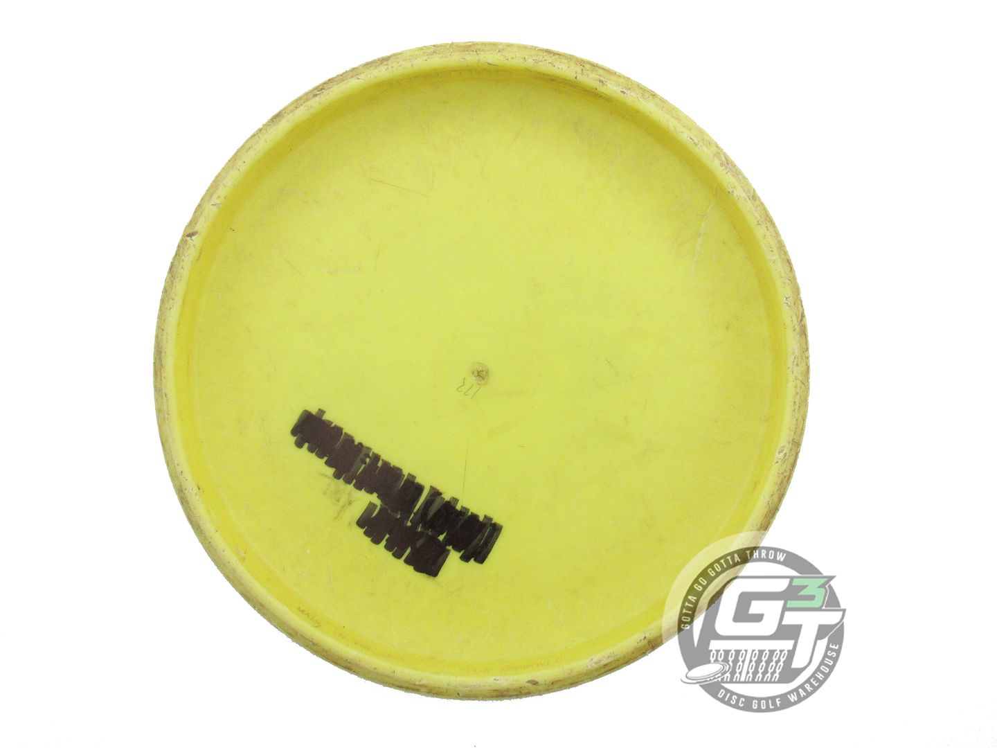 USED Discraft X Soft Challenger 174g Yellow Rainbow Foil Putter Golf Disc