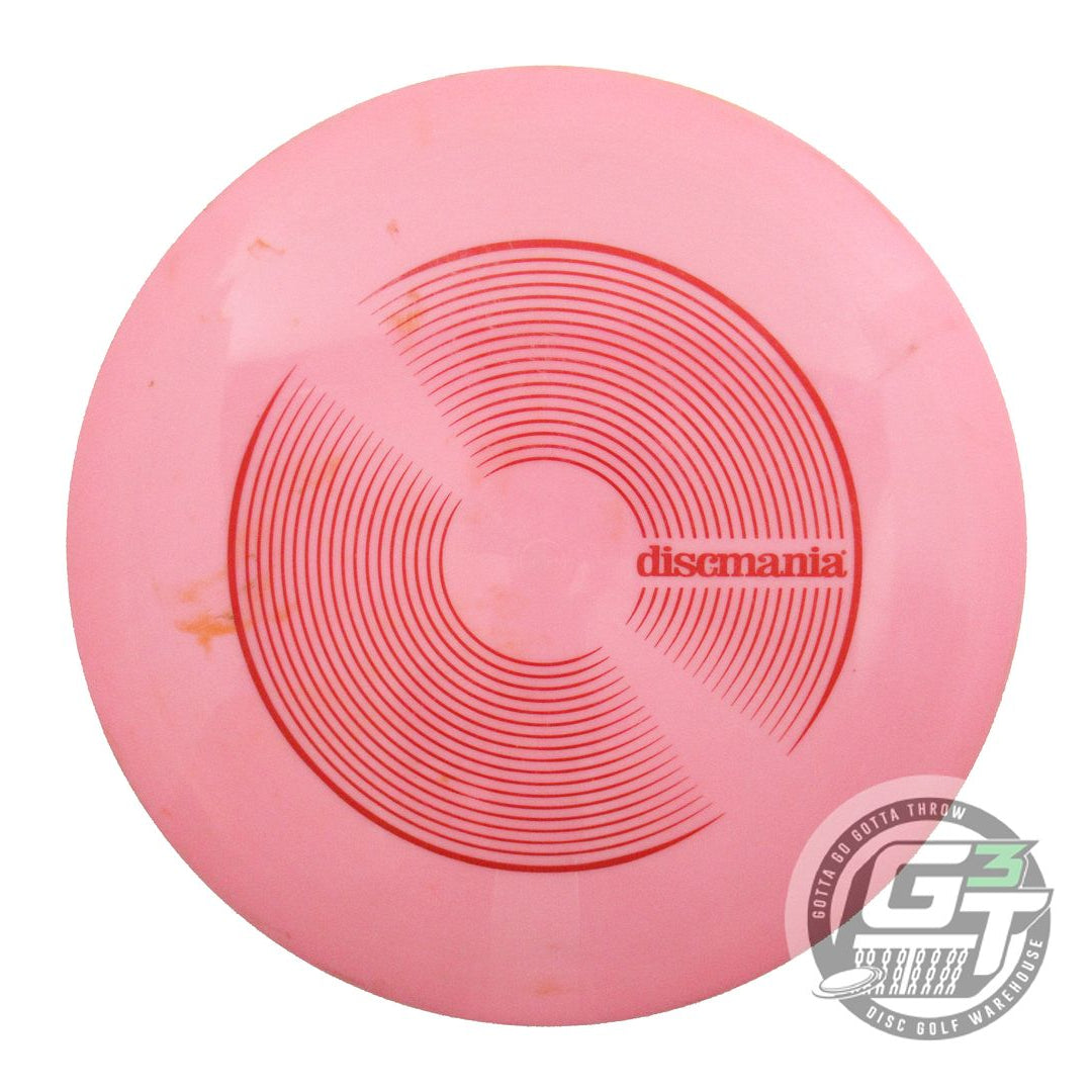 USED DiscMania VINYL Lux Essence 169g Pink Red Foil Driver Golf Disc