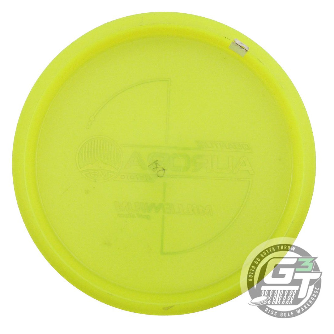USED Millennium Quantum Aurora MS 180g Yellow Lime Foil Midrange Golf Disc