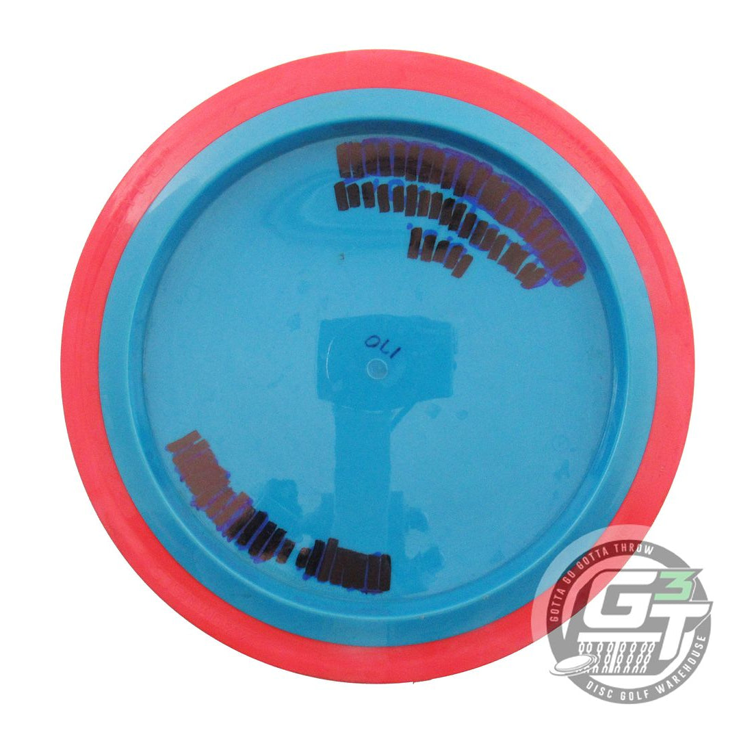 USED Axiom Discs Neutron Tantrum 170g Blue Red Rim Distance Driver Golf Disc