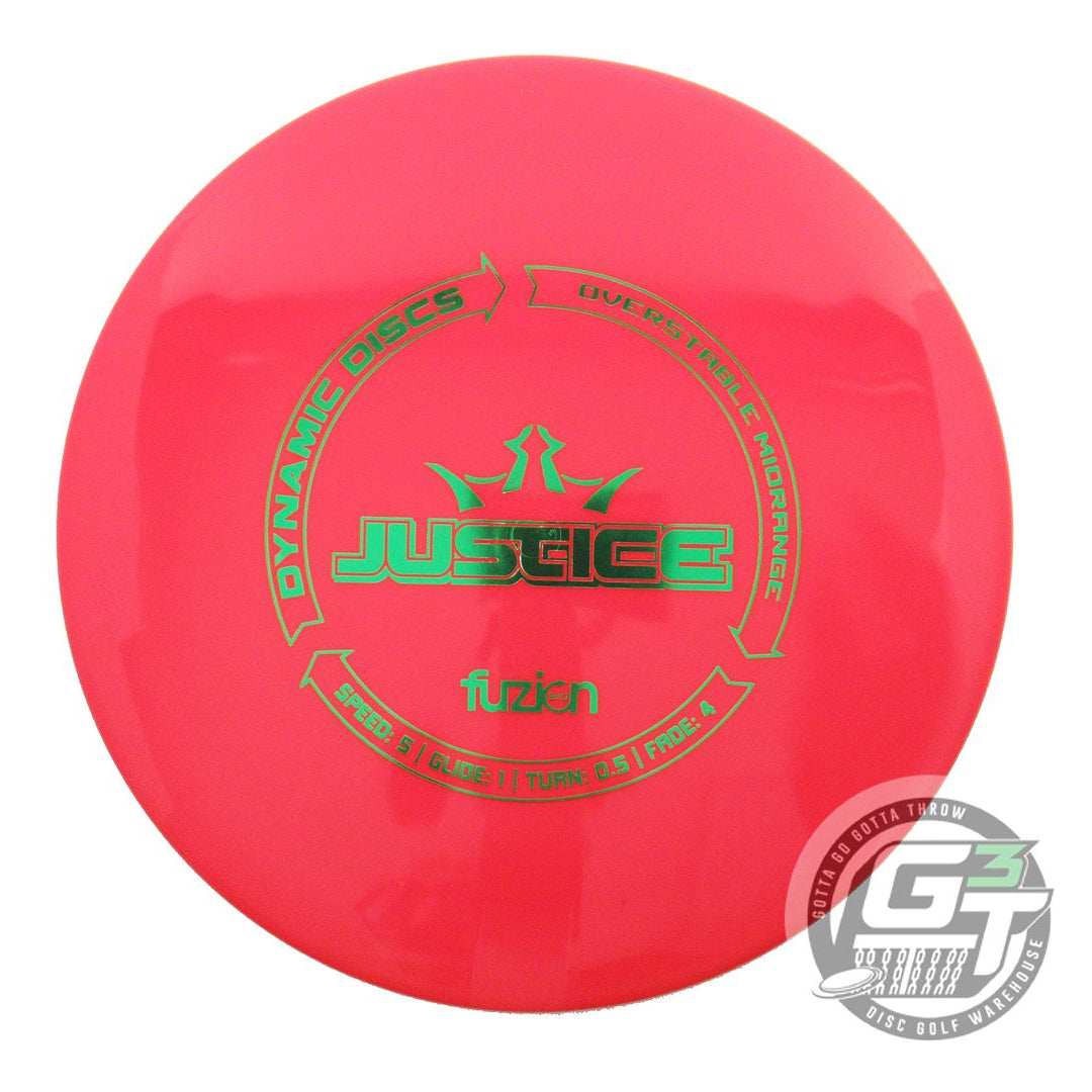 Dynamic Discs BioFuzion Justice Midrange Golf Disc (Individually Listed)