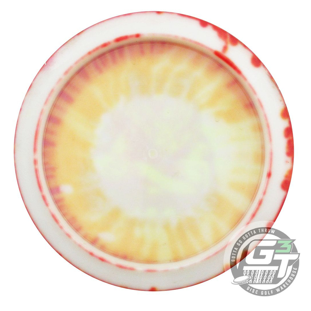 USED Latitude 64 MyDye Opto Sapphire 163g Red Burst Distance Driver Golf Disc