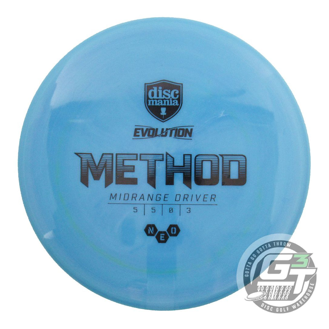 USED DiscMania Neo Method 177g Blue Black Stamp Midrange Golf Disc
