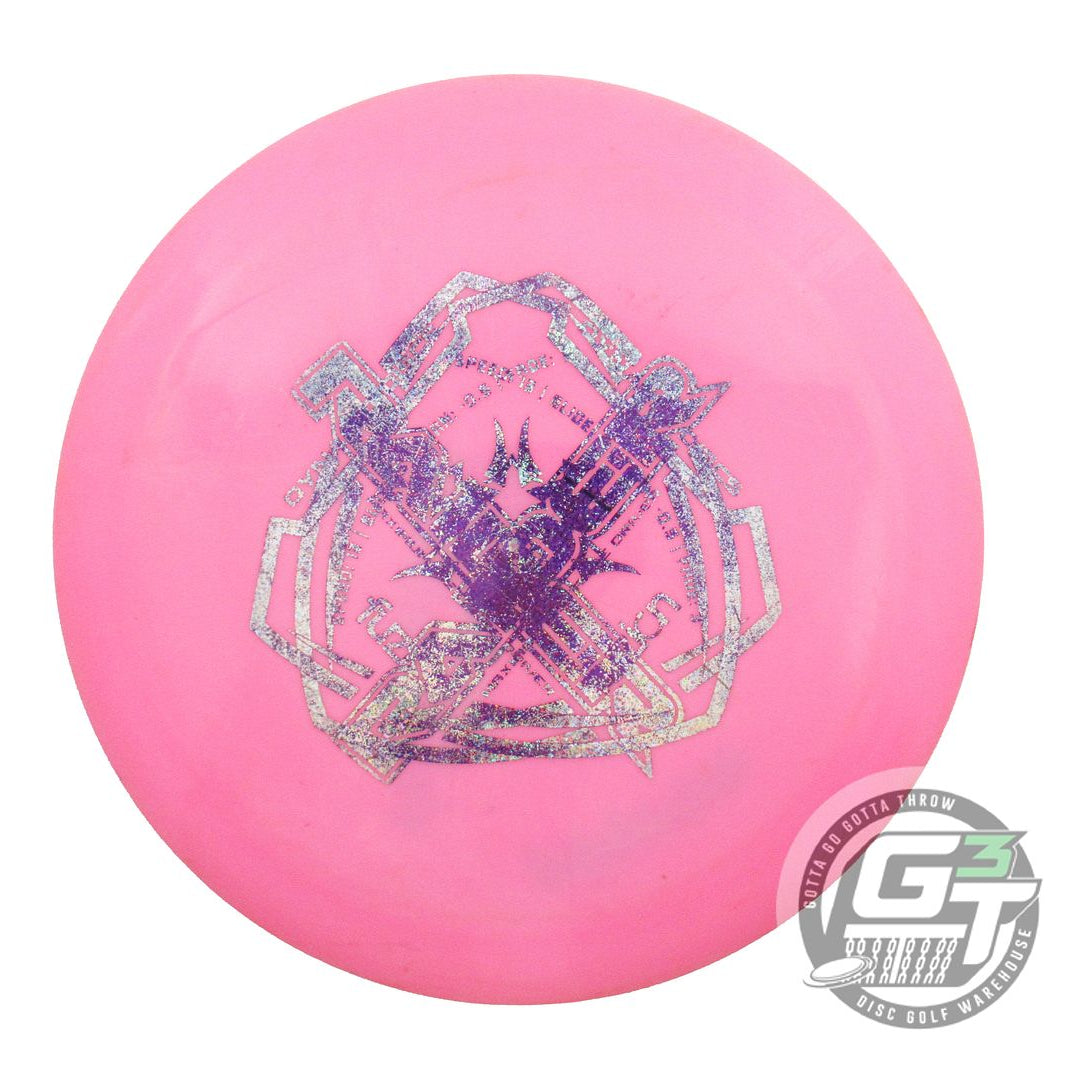 USED Dynamic Discs X-OUT Fuzion Raider 171g Pink Distance Driver Golf Disc