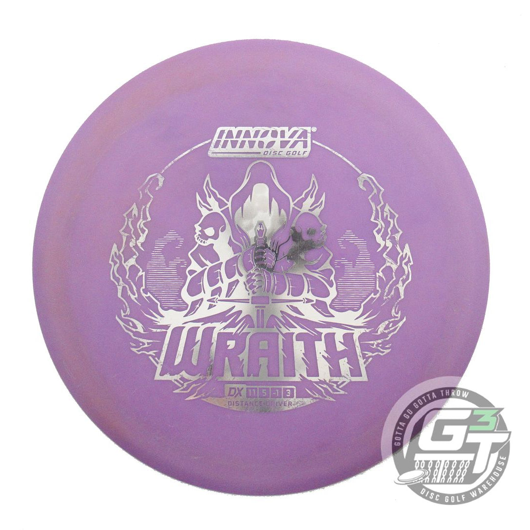USED Innova DX Wraith 163g Purple Silver Foil Distance Driver Golf Disc