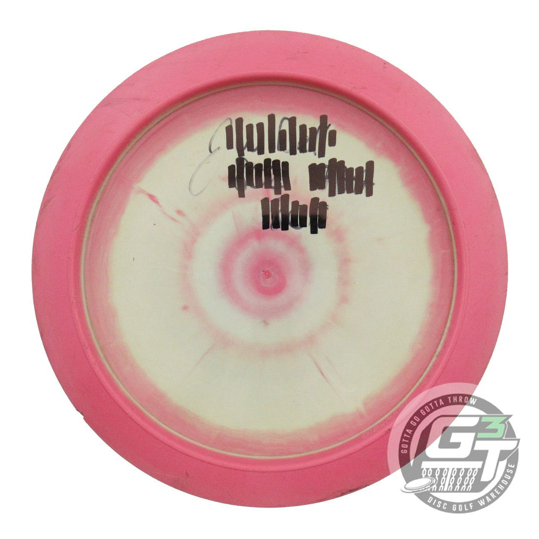 USED Discraft ESP Scorch 171g Pink Rainbow Laser Foil Distance Driver Golf Disc