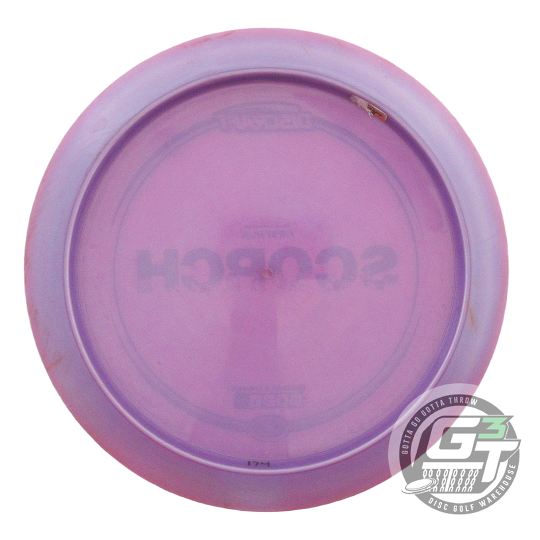 USED Discraft FIRST RUN Z Scorch 174g Purple Teal Foil Distance Driver Golf Disc