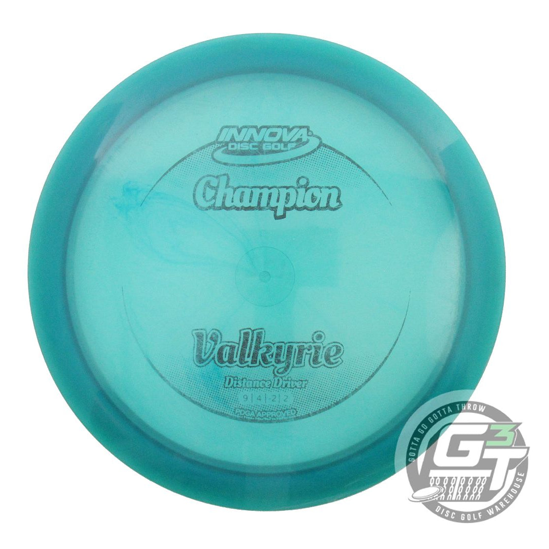 USED Innova Champion Valkyrie 172g Teal Black Stamp Distance Driver Golf Disc