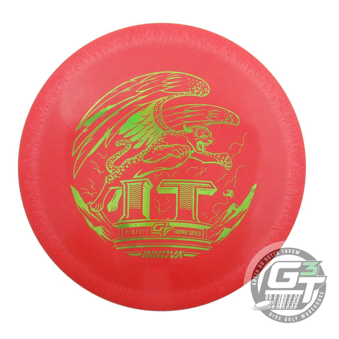 USED Innova GStar IT 149g Red Lime Foil Fairway Driver Golf Disc