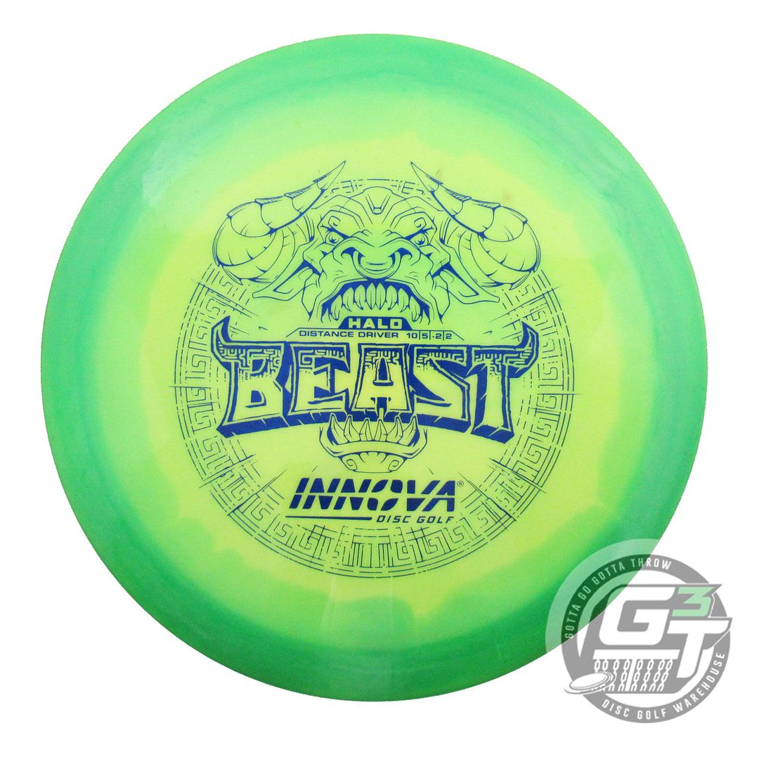 USED Innova Halo Star Beast 171g Green-Yellow Distance Driver Golf Disc