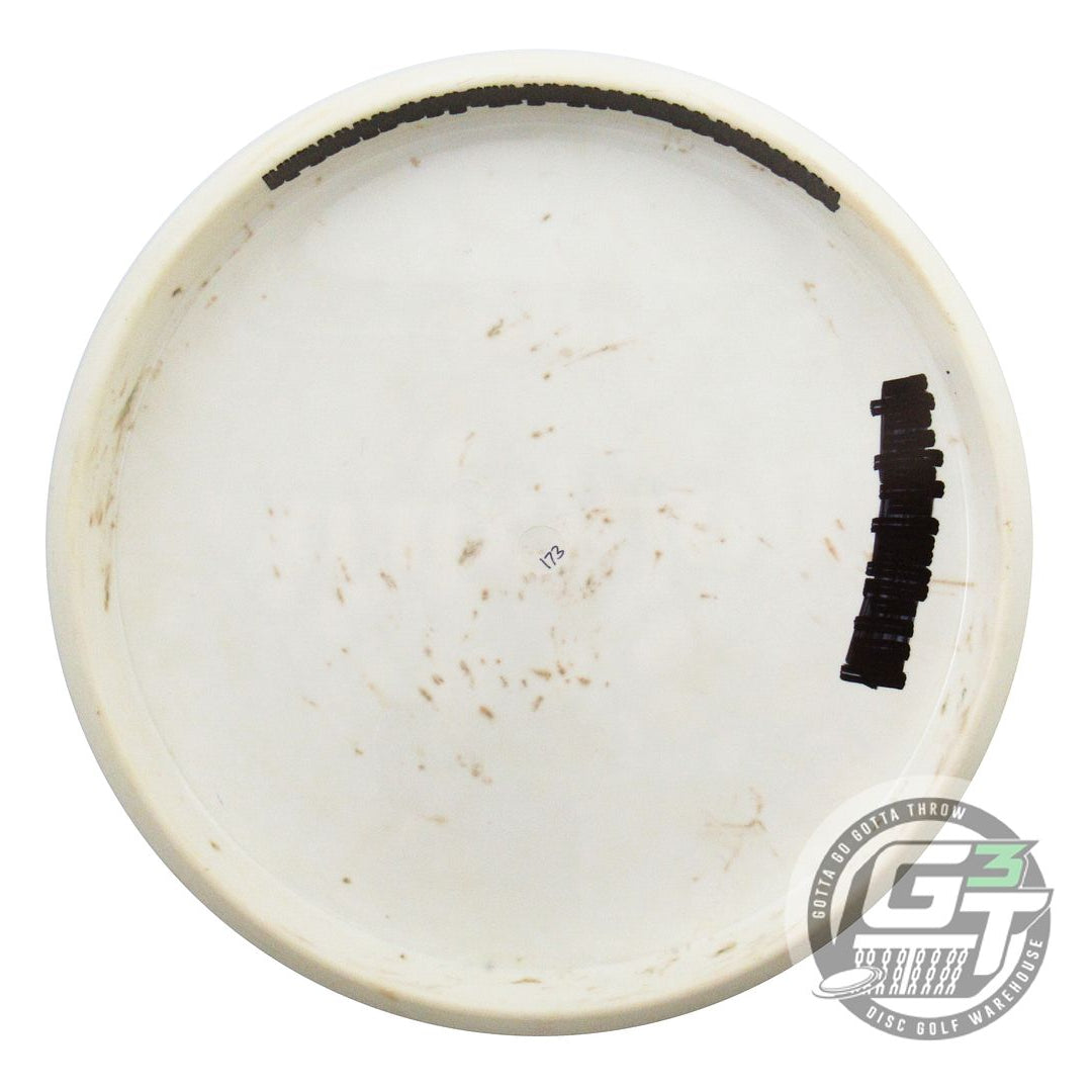 USED Clash Discs Steady Popcorn 173g White HOME DYED Putter Golf Disc