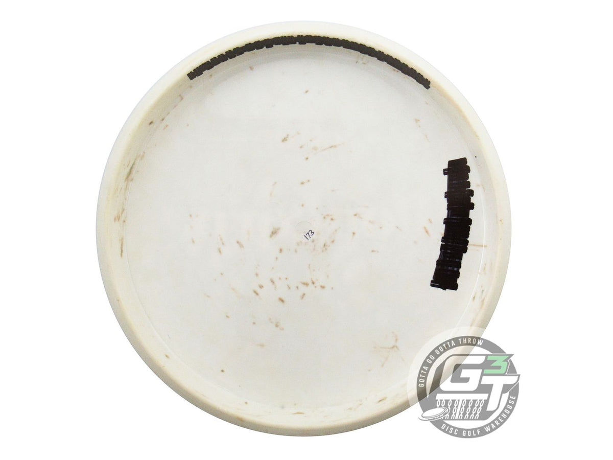USED Clash Discs Steady Popcorn 173g White HOME DYED Putter Golf Disc