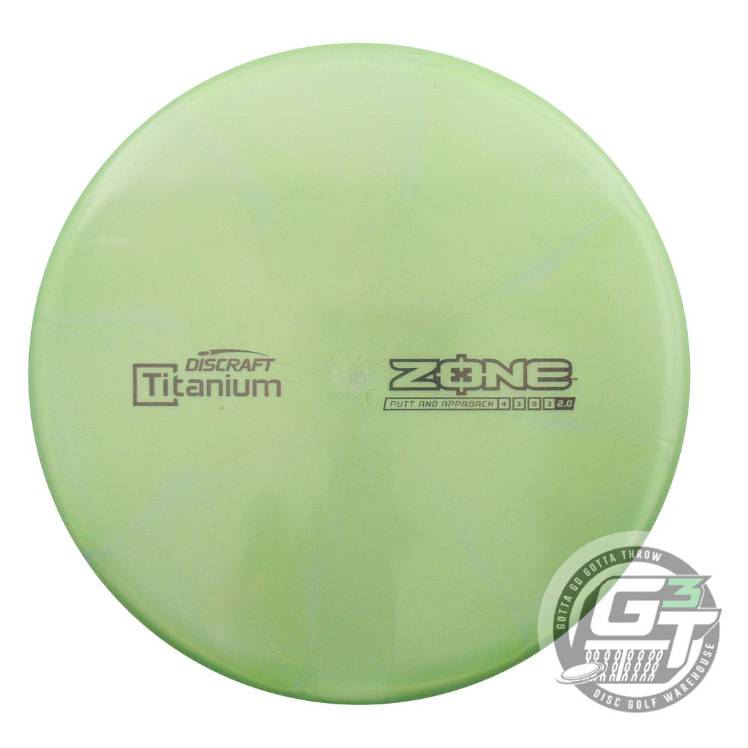 Discraft Titanium Zone Putter Golf Disc (Individually Listed)