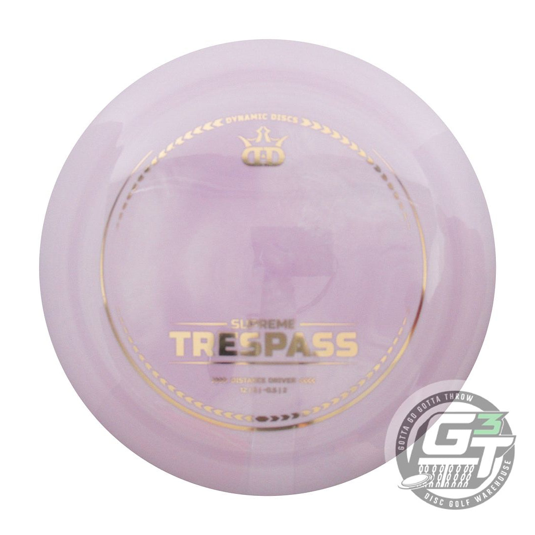 Dynamic Discs Supreme Trespass Distance Driver Golf Disc (Individually Listed)