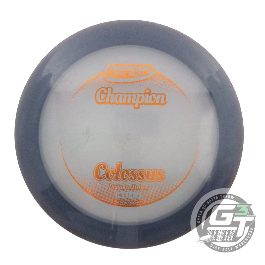 USED Innova Champion Colossus 174g Purple Copper Foil Distance Driver Golf Disc