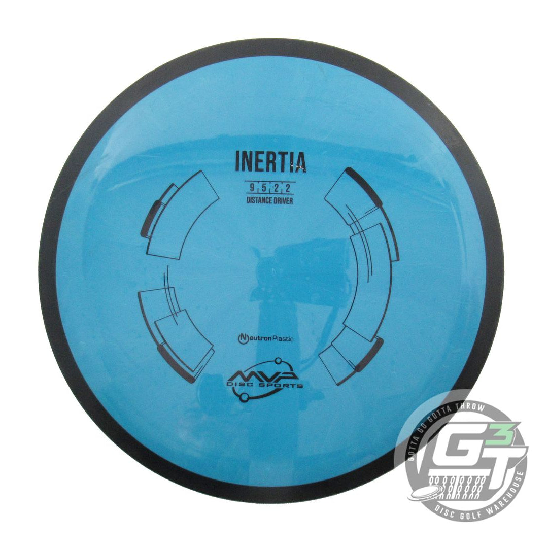 USED MVP Disc Sports Neutron Inertia 168g Teal Distance Driver Golf Disc