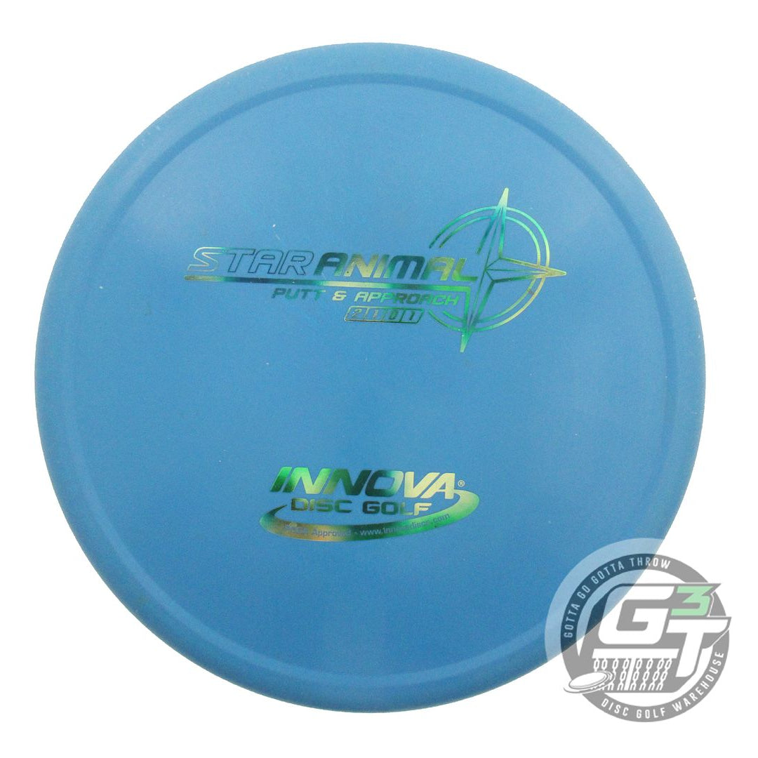 USED Innova Star Animal 175g Blue Green Cloud Foil Midrange Golf Disc