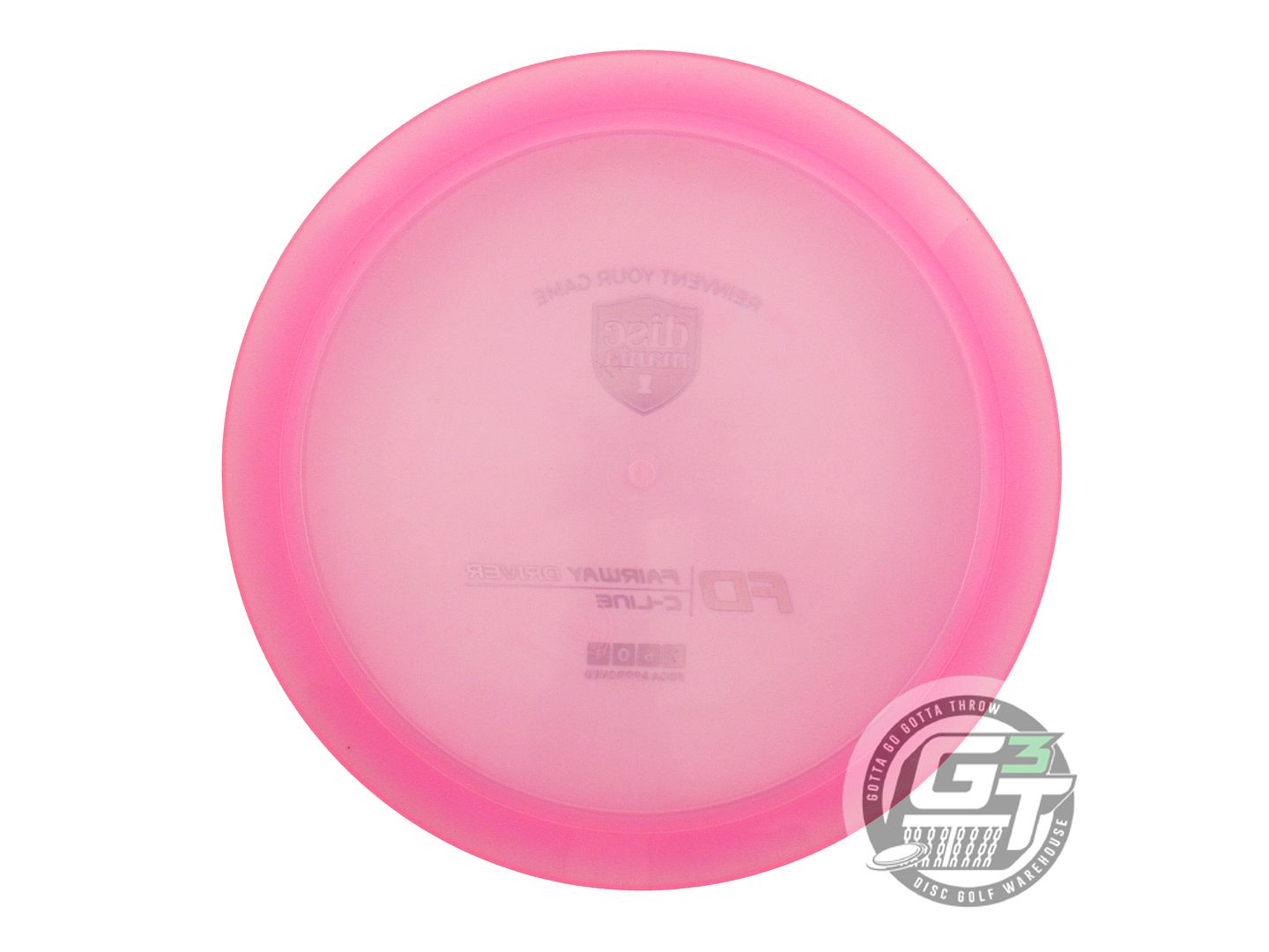 USED DiscMania C-Line FD 173g Pink Aqua Foil Fairway Driver Golf Disc