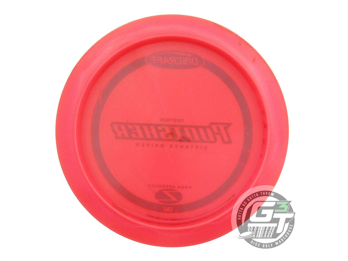 USED Discraft FIRST RUN Z Punisher 174g Red Black Stamp PFN Distance Driver Disc