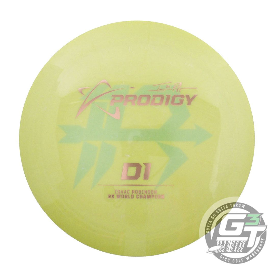 Prodigy Limited Edition Isaac Robinson 2024 PDGA World Champion Commemorative 2X Glimmer 500 Series D1 Distance Driver Golf Disc (Individually Listed)