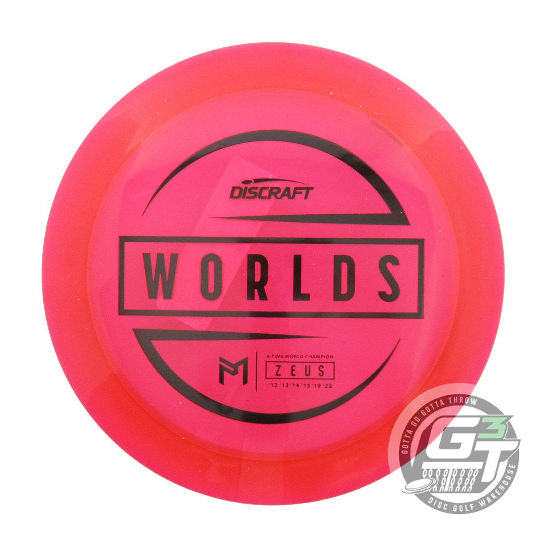 Discraft Limited Edition 2024 PDGA World Championships Sparkle Elite Z Zeus Distance Driver Golf Disc (Individually Listed)
