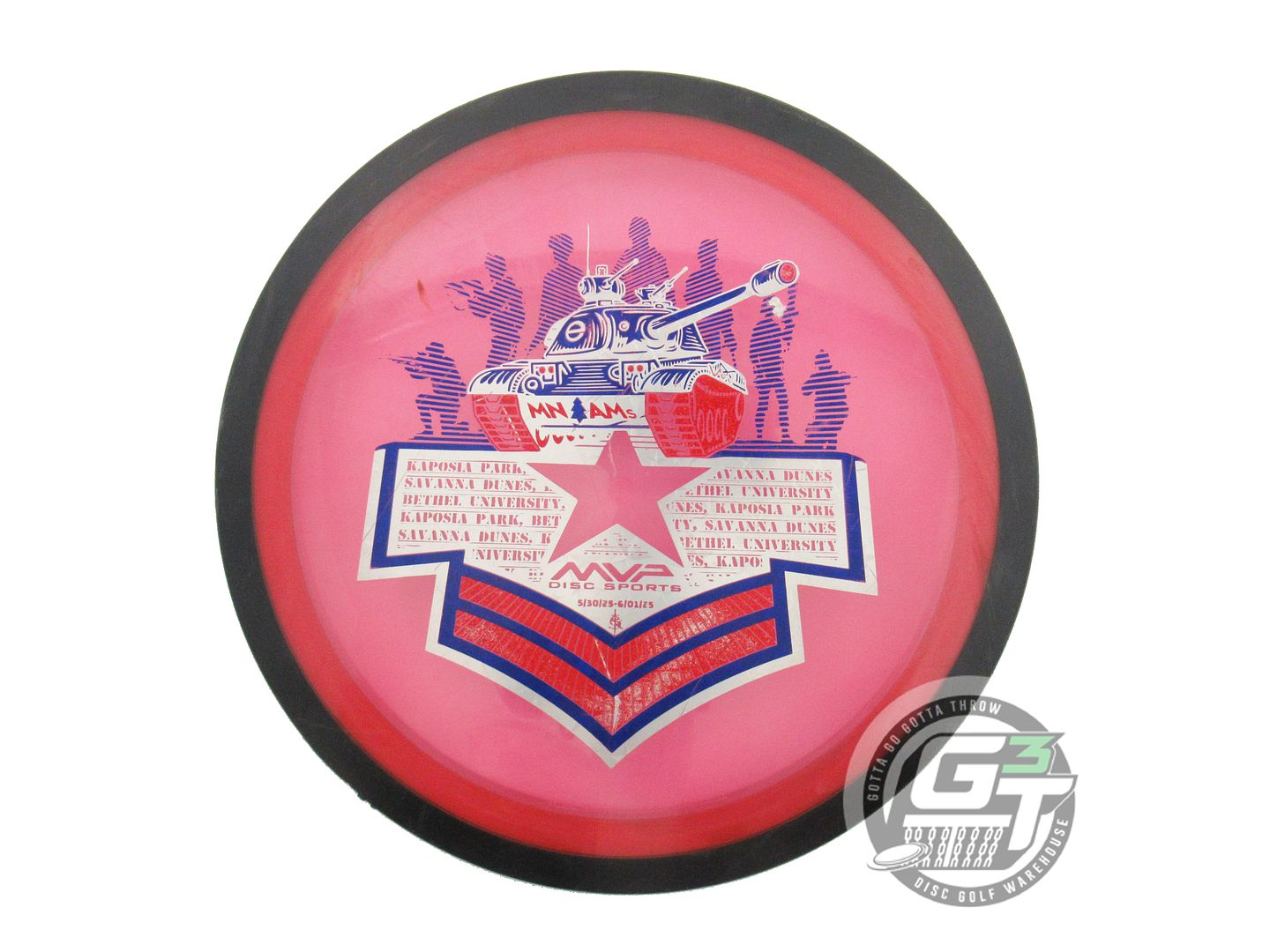 USED MVP Disc Sports Proton Wave 172g Pink Distance Driver Golf Disc