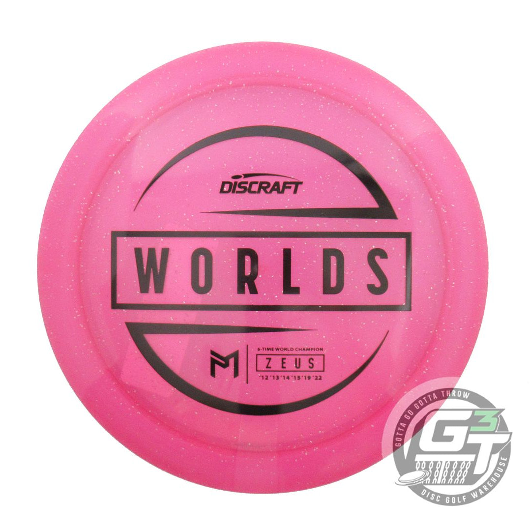 Discraft Limited Edition 2024 PDGA World Championships Sparkle Elite Z Zeus Distance Driver Golf Disc (Individually Listed)