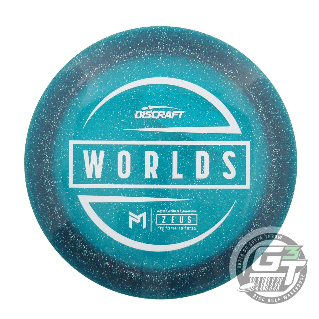 Discraft Limited Edition 2024 PDGA World Championships Sparkle Elite Z Zeus Distance Driver Golf Disc (Individually Listed)