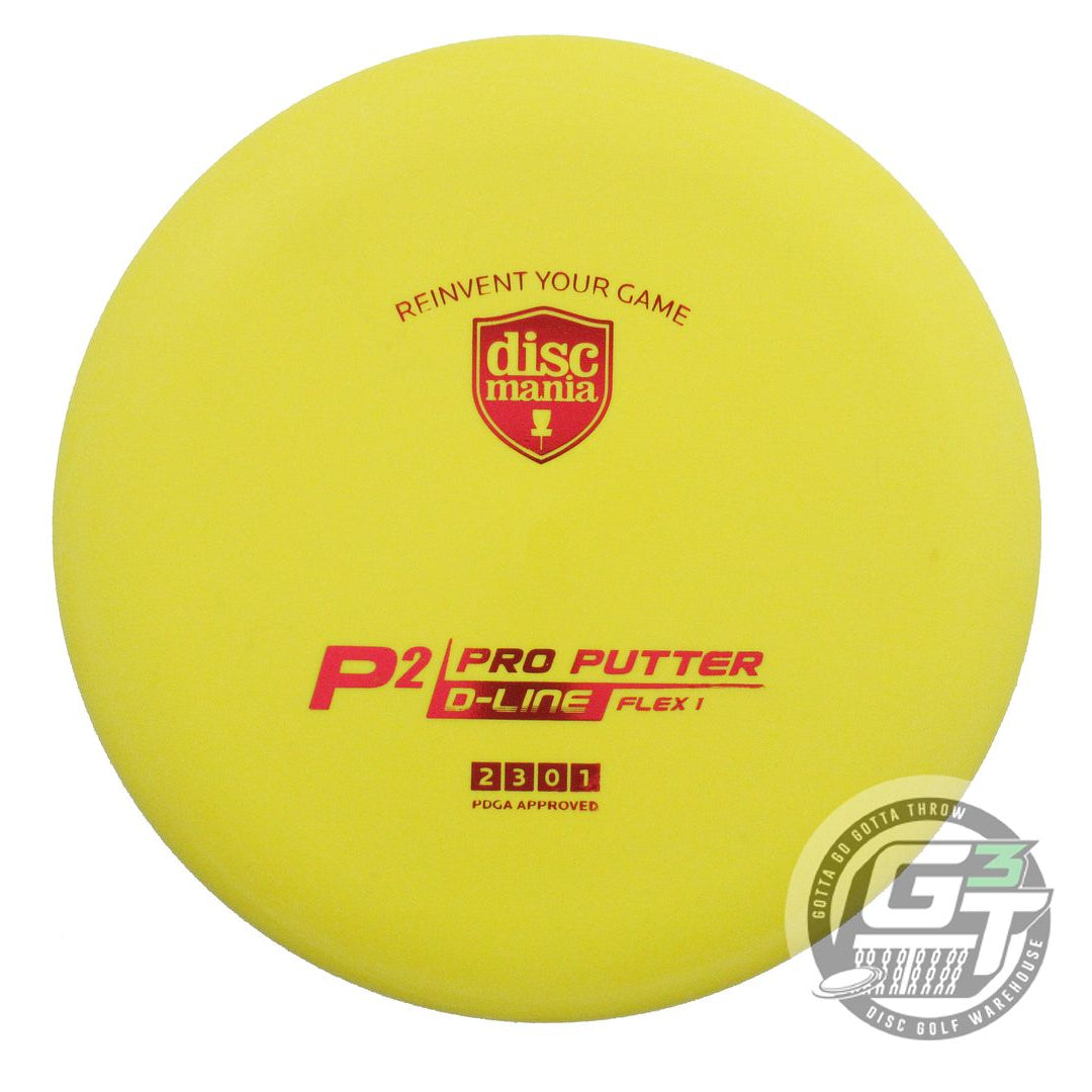 Discmania Originals D-Line Flex 1 P2 Pro Putter Golf Disc (Individually Listed)