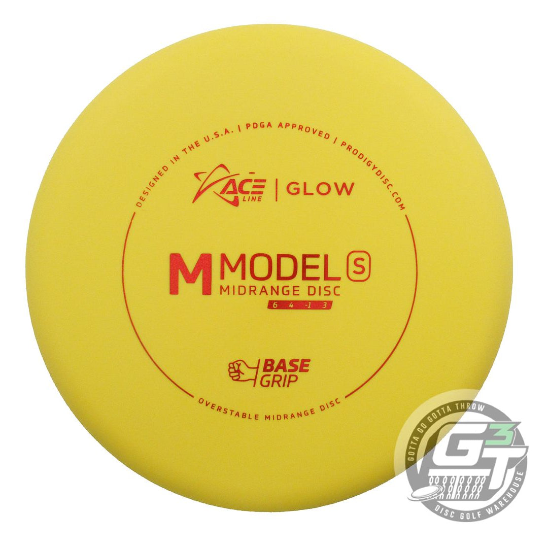 Prodigy Ace Line Glow Base Grip M Model S Golf Disc (Individually Listed)