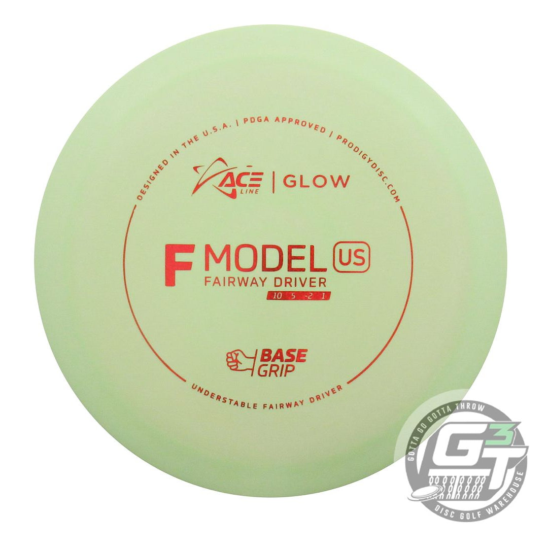 Prodigy Ace Line Glow Base Grip F Model US Fairway Driver Golf Disc (Individually Listed)