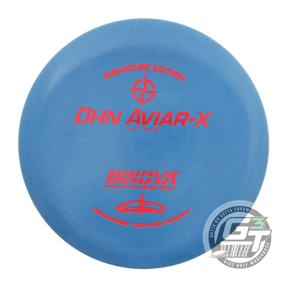 Innova Signature Edition Ohn Scoggins 2025 World Champion Pro JK Aviar-X Putter Golf Disc (Individually Listed)