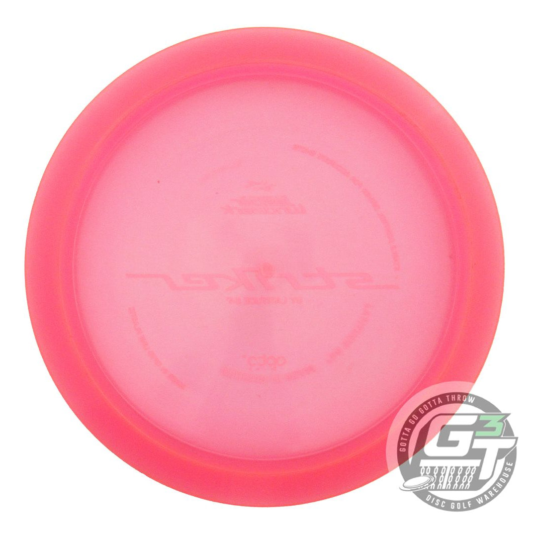 NOS Latitude 64 Opto Striker 170g Pink White Stamp OOP Distance Driver Golf Disc