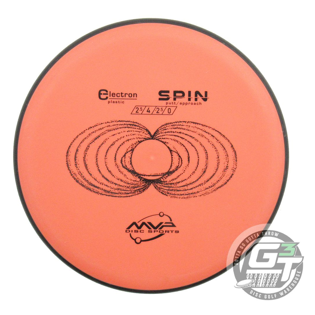 USED MVP Disc Sports Electron Spin 172g Orange Putter Golf Disc