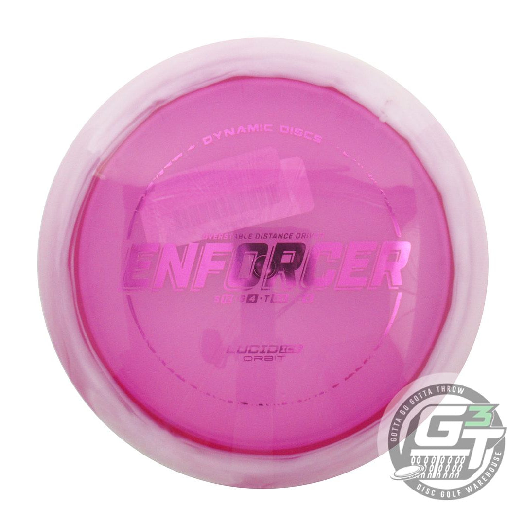 Dynamic Discs Lucid Ice Orbit Enforcer Distance Driver Golf Disc (Individually Listed)