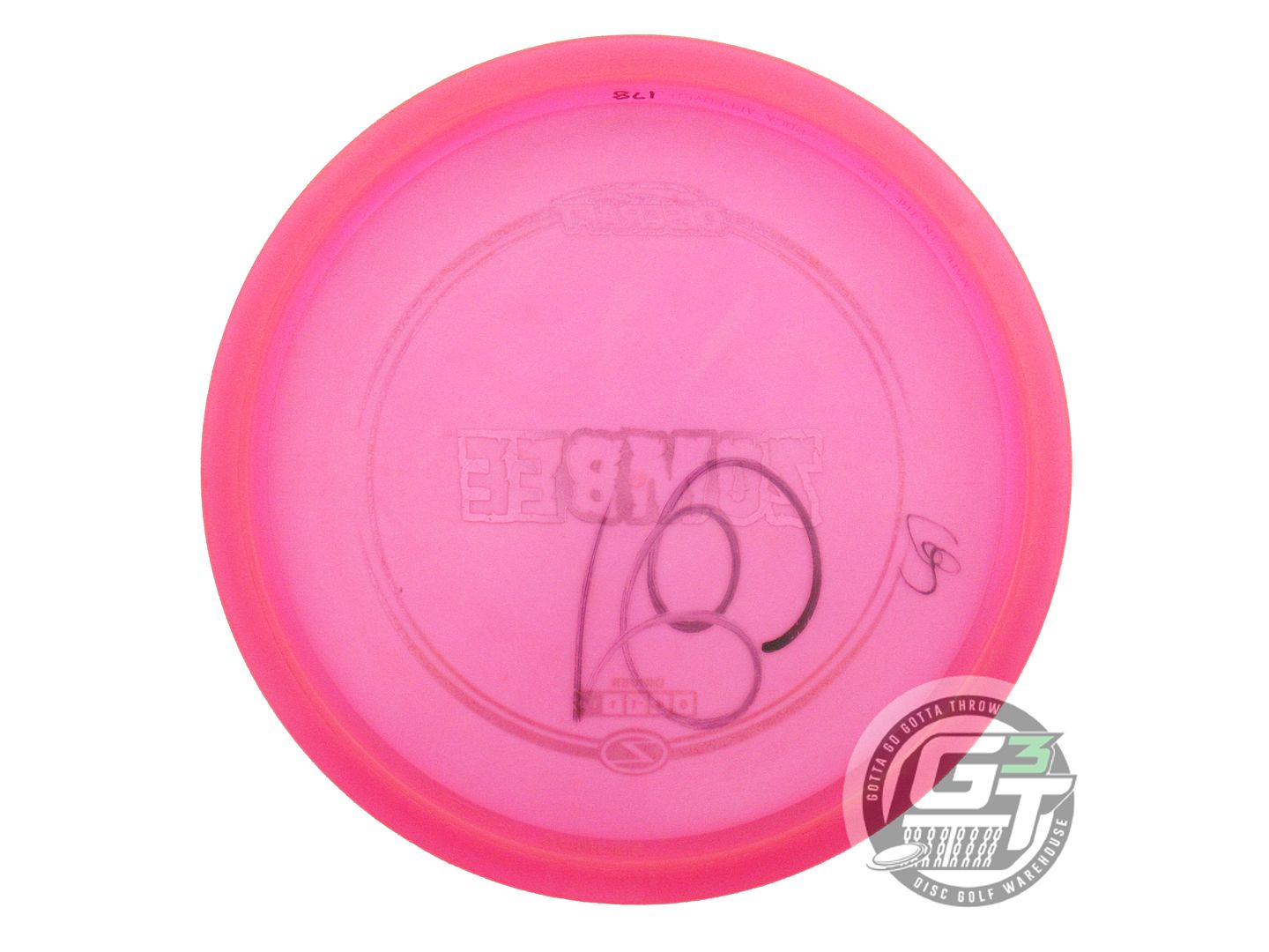USED Discraft Z Zombee 178g Pink Sunset Foil Fairway Driver Golf Disc